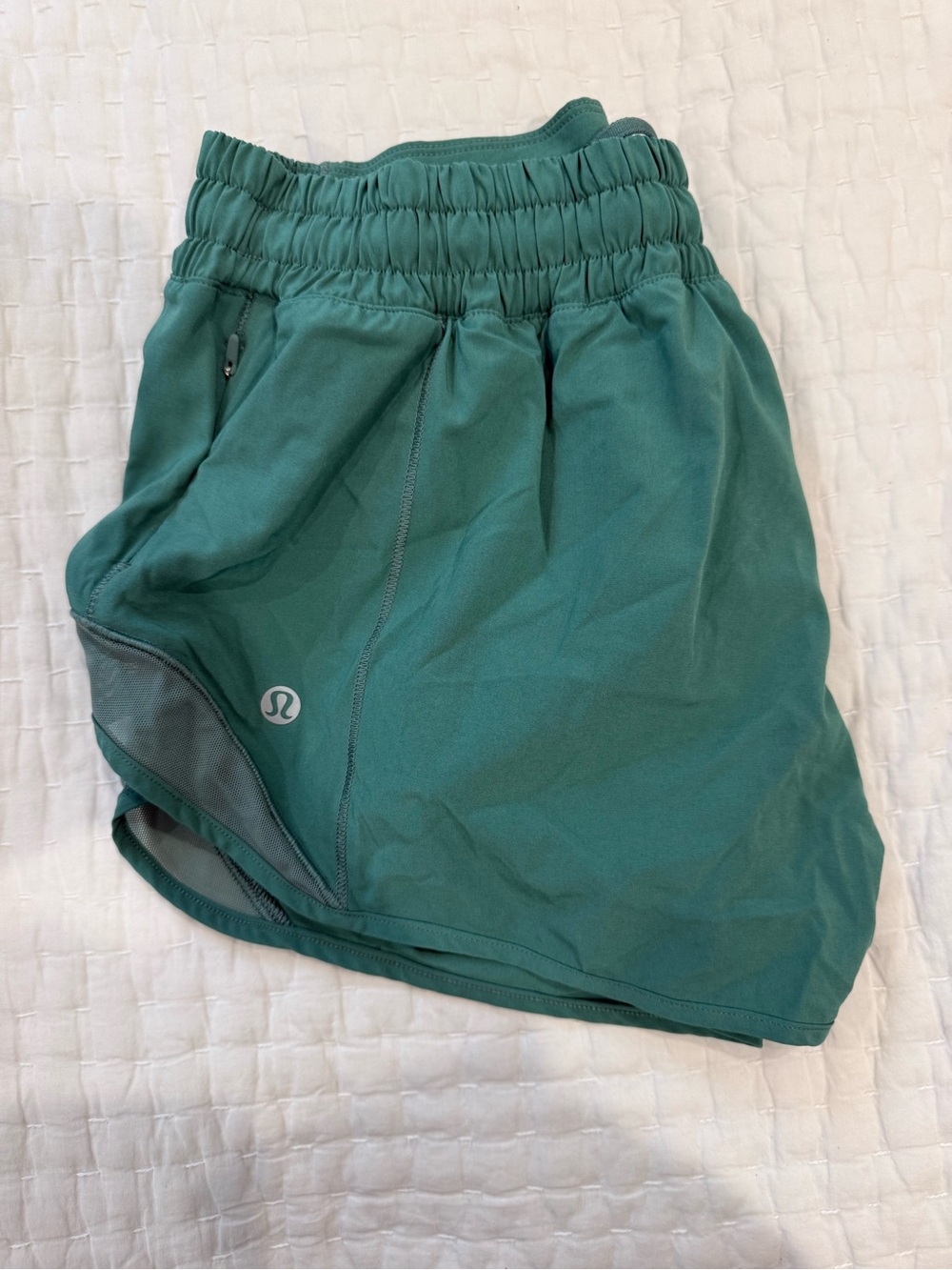 lululemon athletica Teal Athletic Running Shorts
